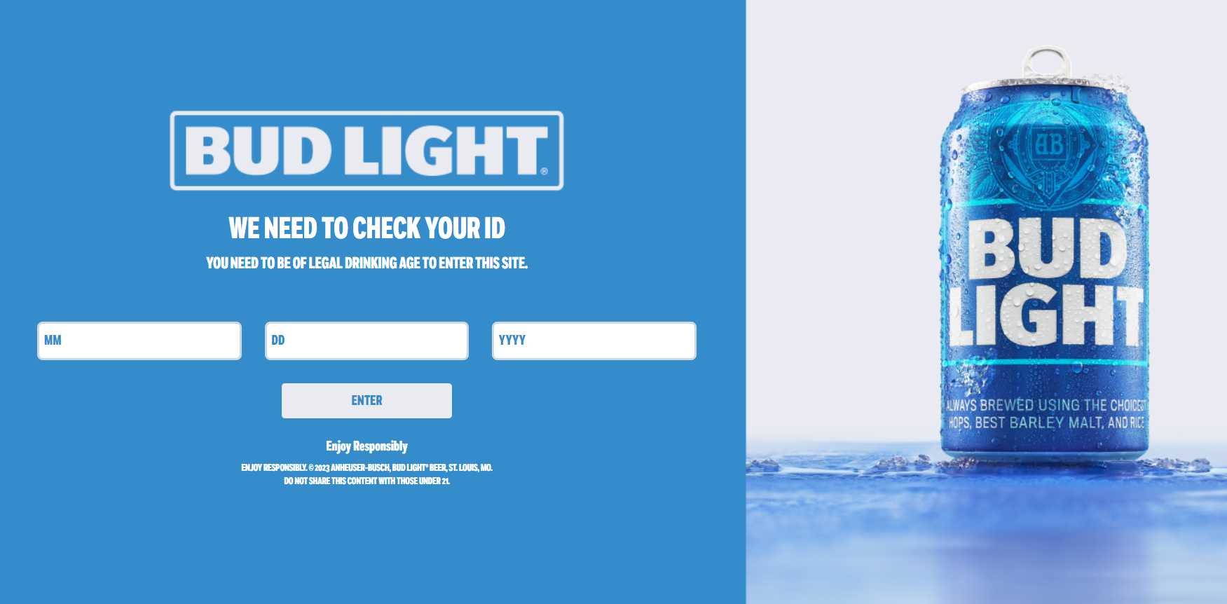 Bud Light Rebate Form