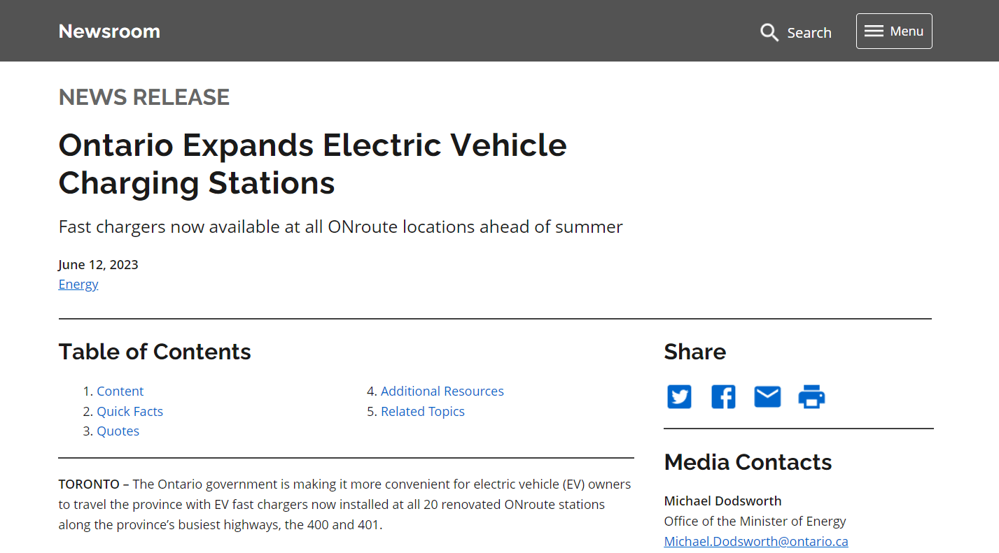 Ontario EV Charger Rebate Form