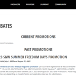 Smith And Wesson Rebate Form