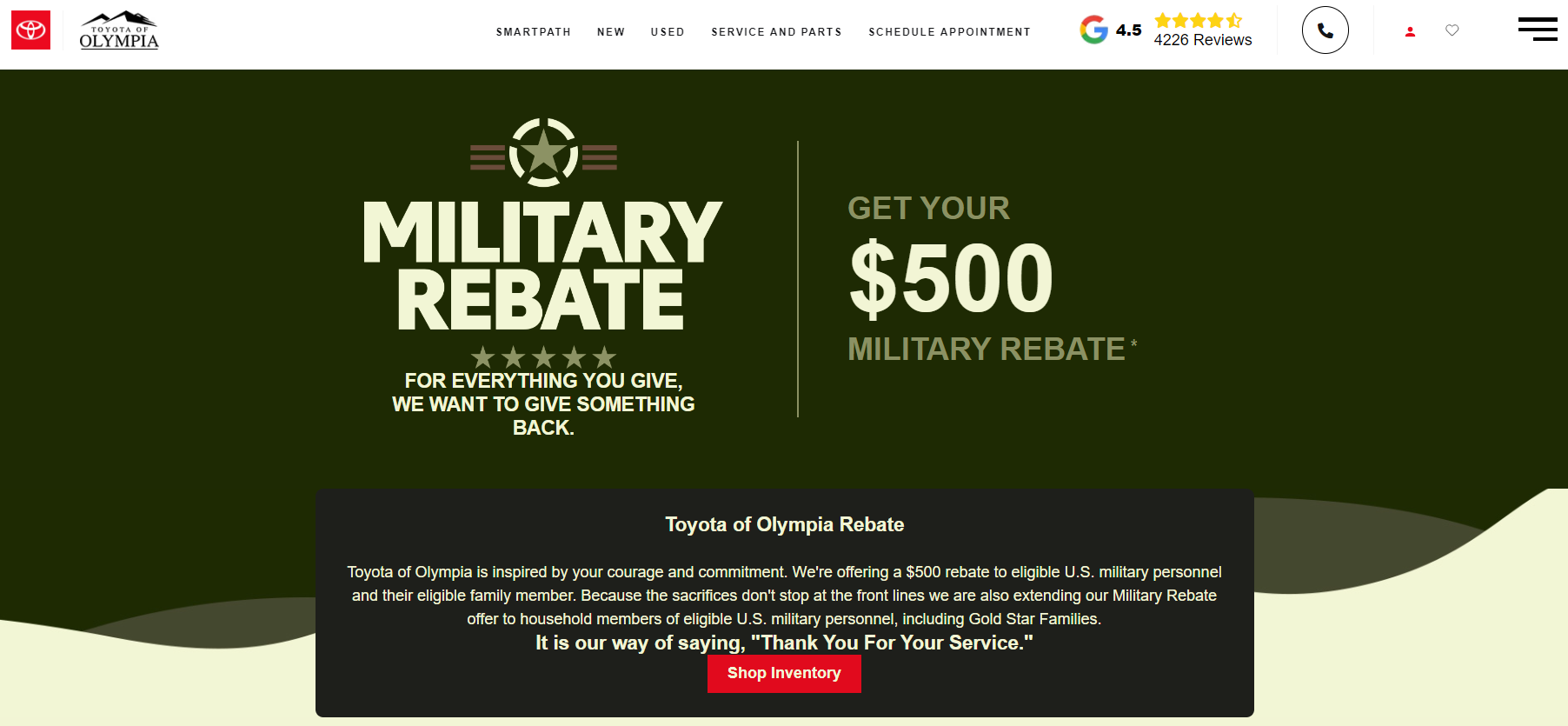 Toyota Military Rebate Form