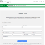 Menards Rebate Form 2023