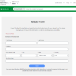 Menards Printable Rebate Form