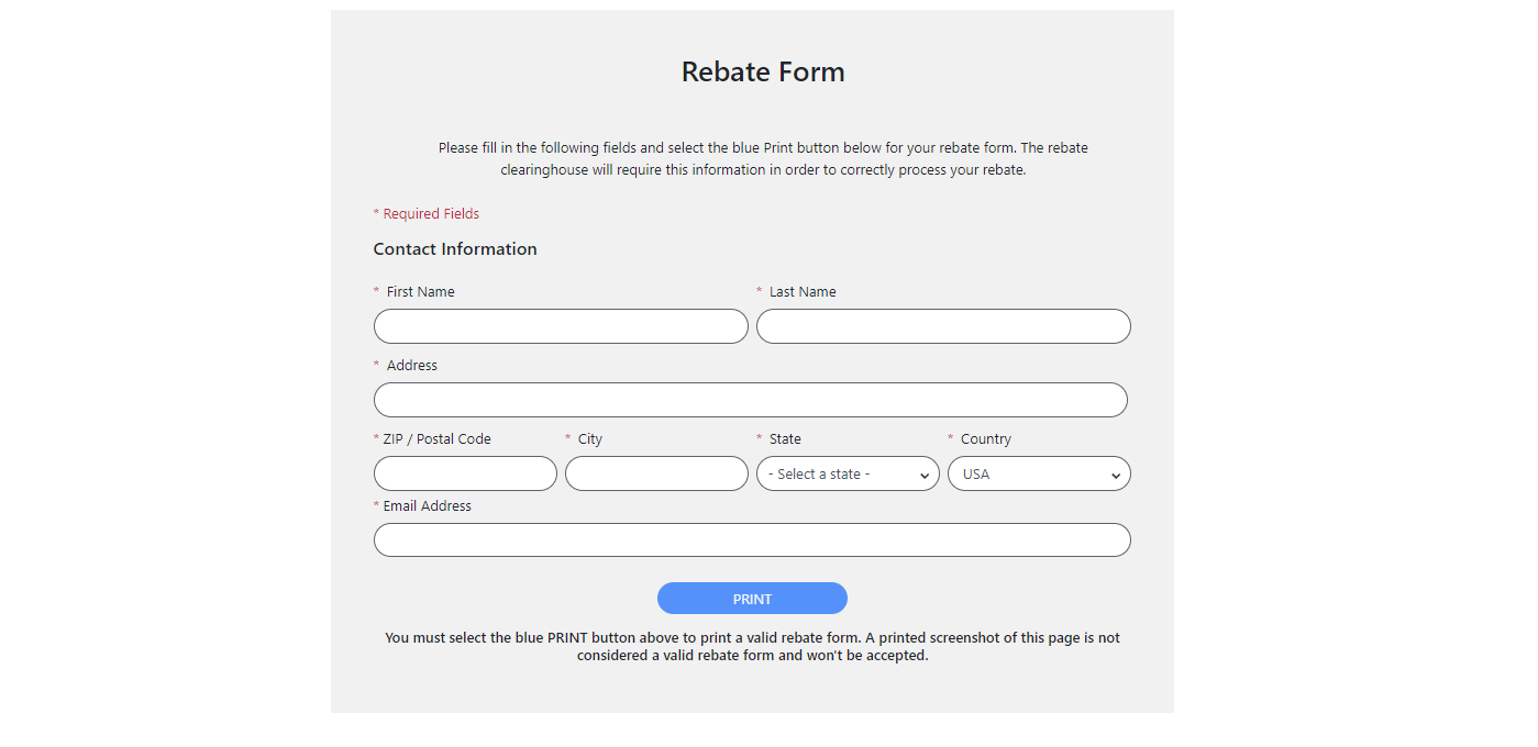 Menards Rebate Form Printable