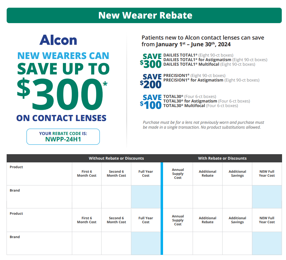 Alcon Choice Rebate 2024 World Wide Rebates