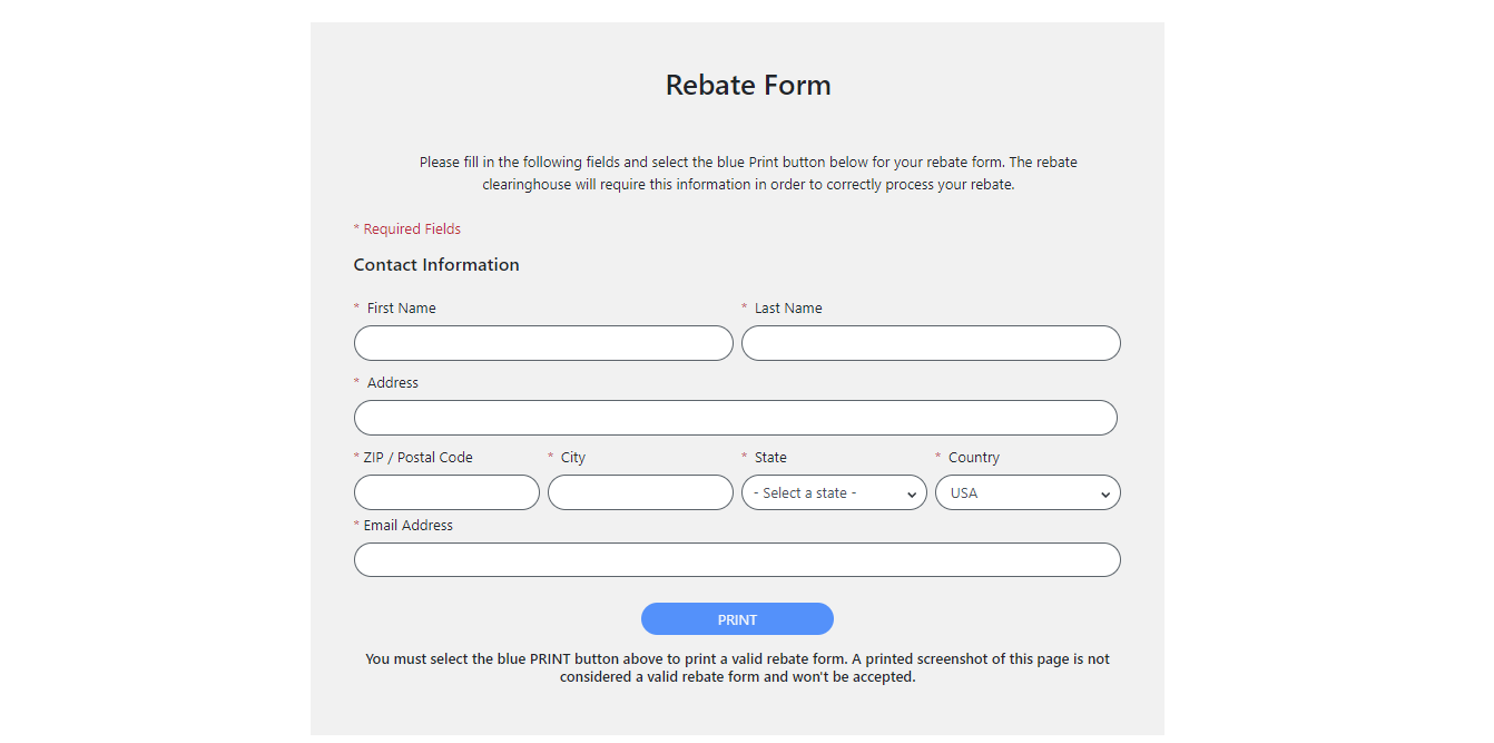 Menards 11% Rebate Form Printable