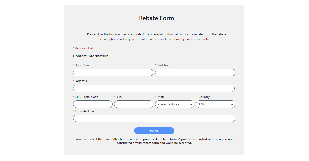 Menards 11% Rebate Form