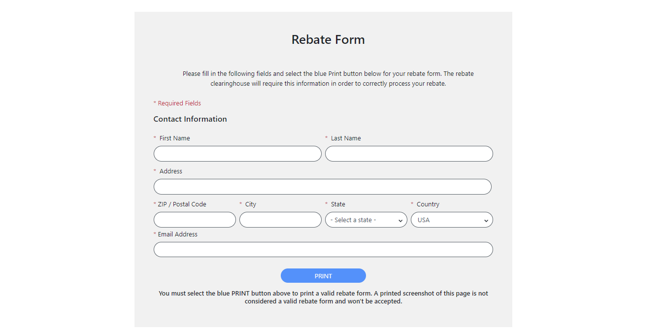 Menards Rebate Form Printable 2024