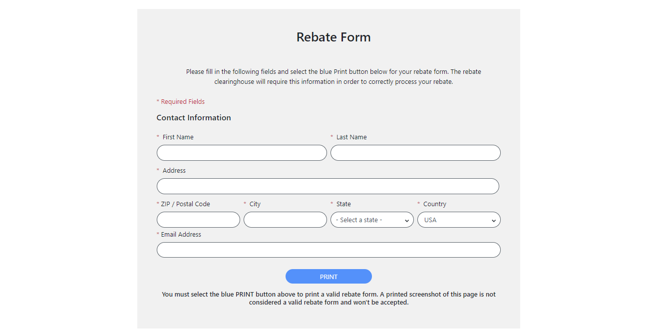 Menards Rebate Forms Printable