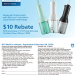 Sonicare Rebate Form 2024