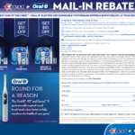 Oral-B Mail-in Rebate Form 2024