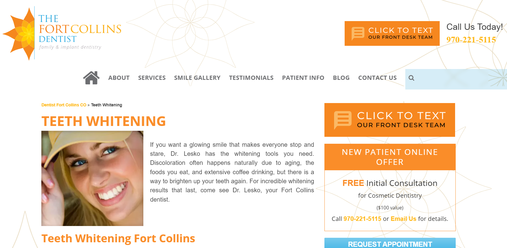 Zoom Whitening Fort Collins