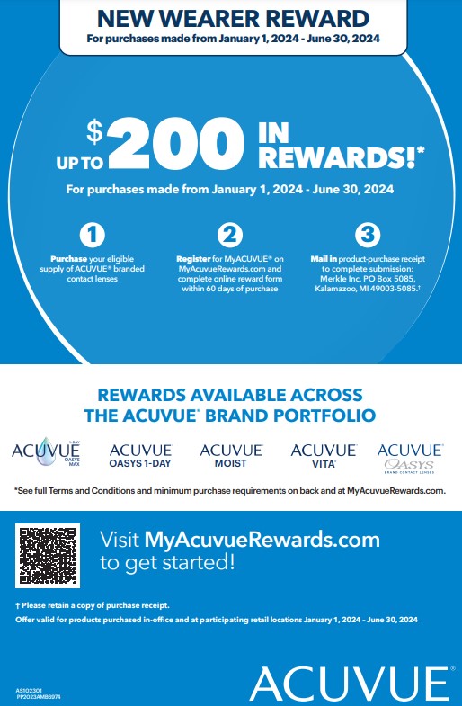 Acuvue Rebate Form 2024 World Wide Rebates