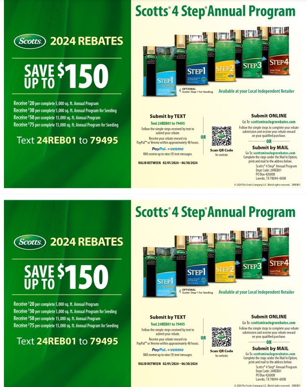 Scott's Printable Rebate Forms 2024