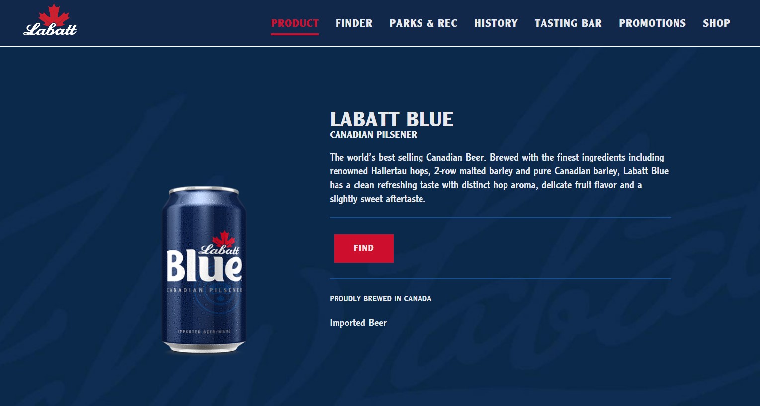 Labatt Blue Rebate