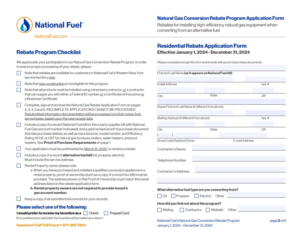 National Fuel Rebate Form 2024