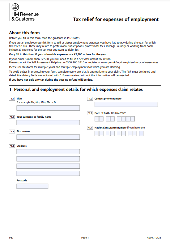 HMRC World Wide Rebates